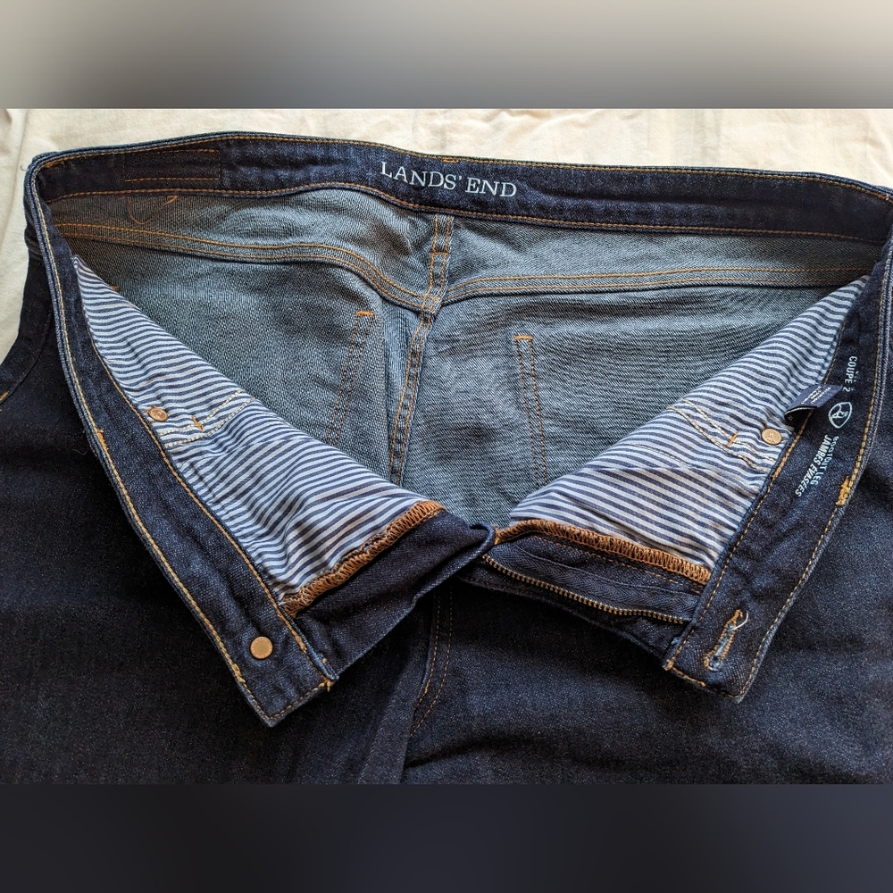 Like new  Land's End women's denim jeans